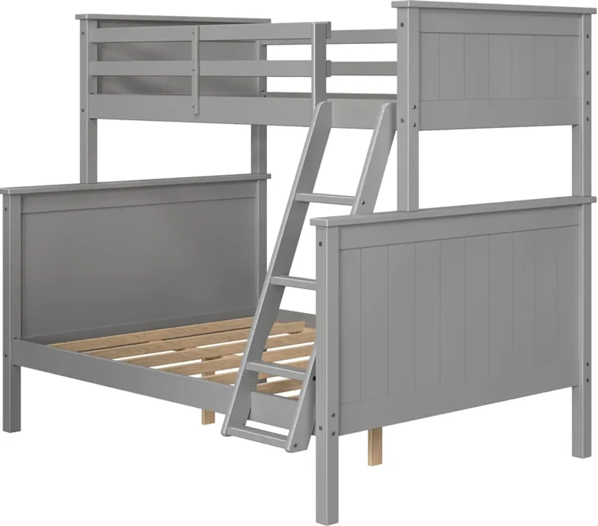 Lakelyn Twin Over Full Bunk Bed - Gray