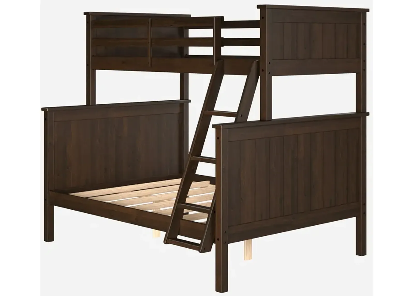 Lakelyn Twin Over Full Bunk Bed - Walnut