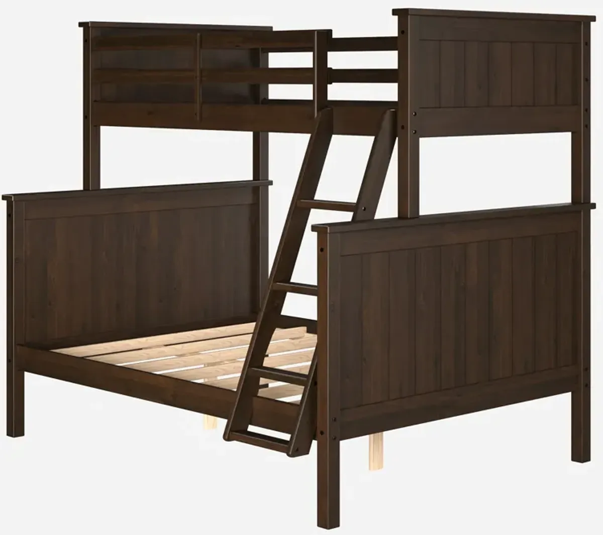 Lakelyn Twin Over Full Bunk Bed - Walnut