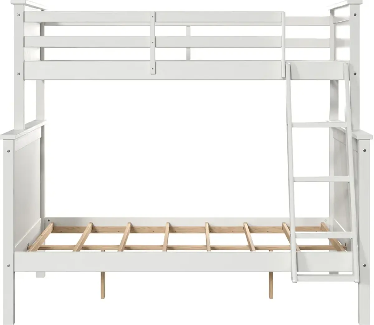 Lakelyn Twin Over Full Bunk Bed - White