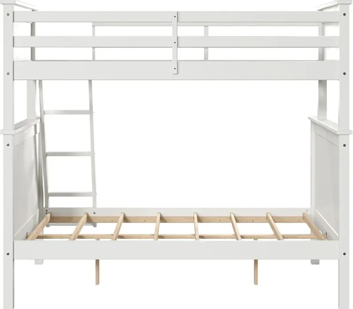 Lakelyn Twin Over Full Bunk Bed - White