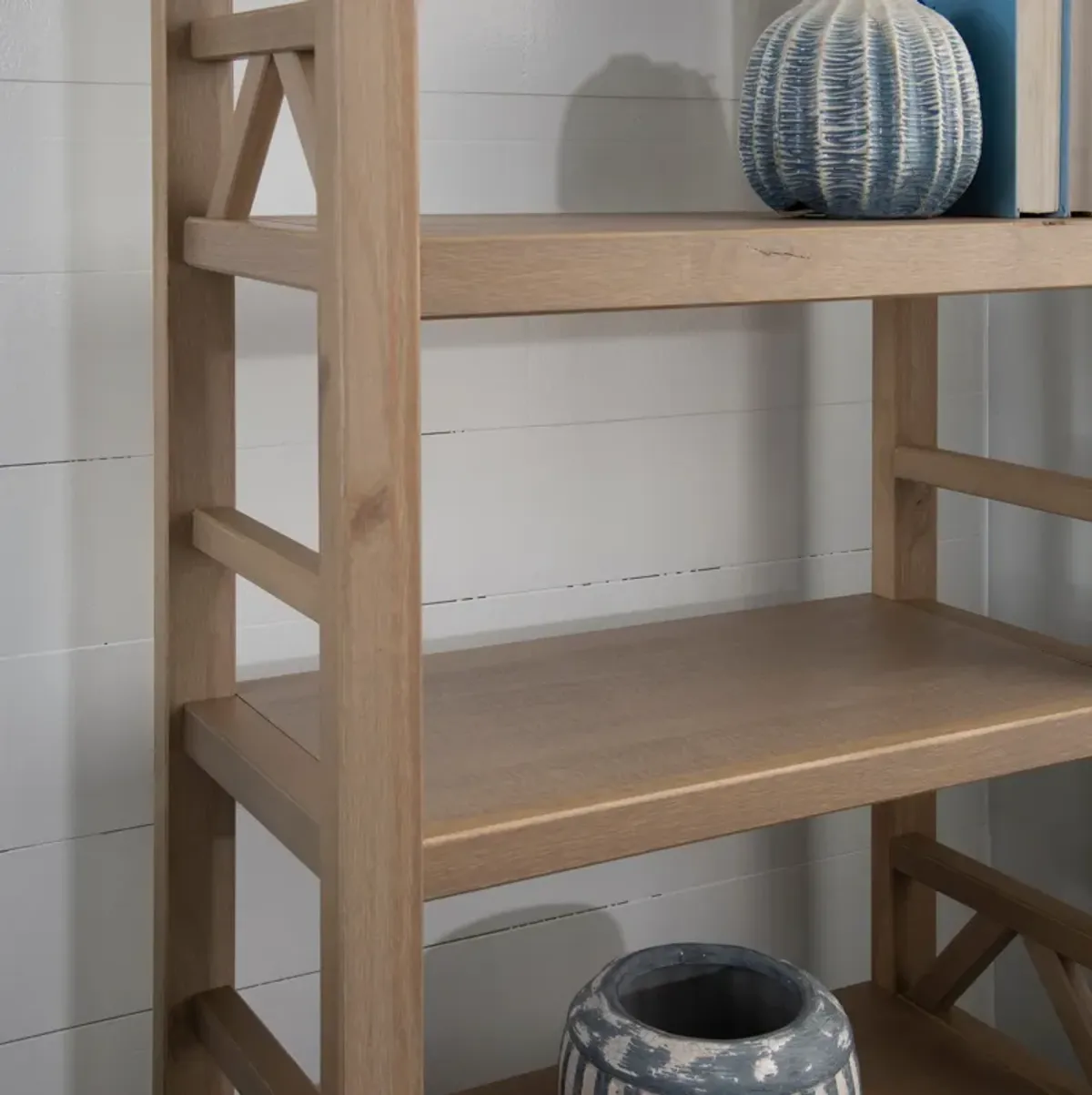 Kayden Bookcase - Driftwood