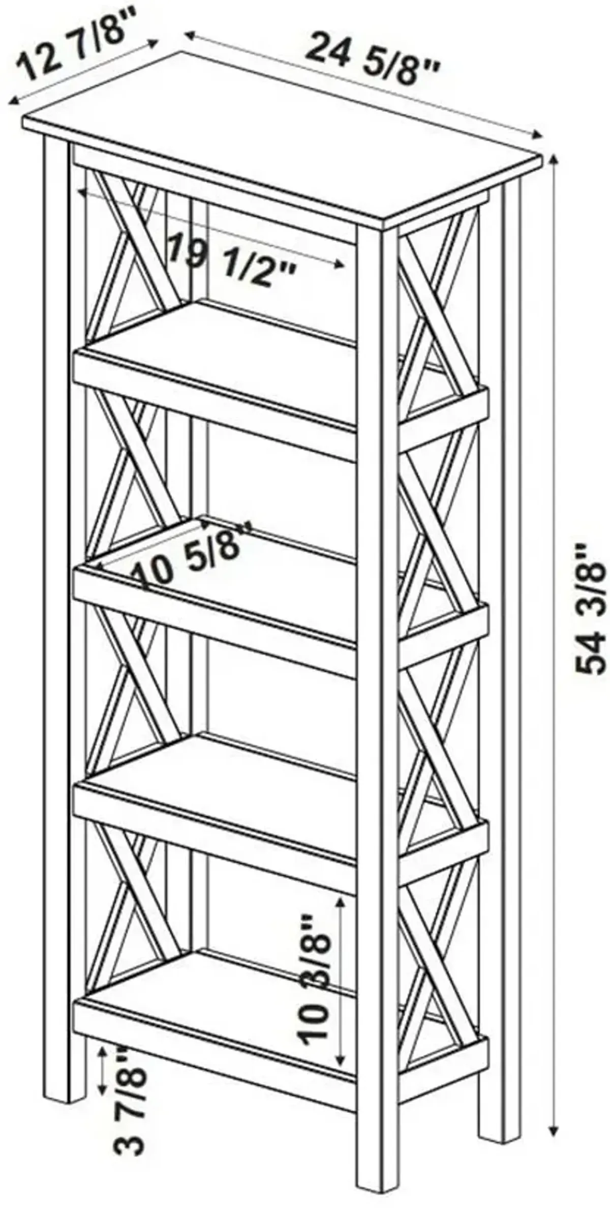 Linna Bookcase - Natural