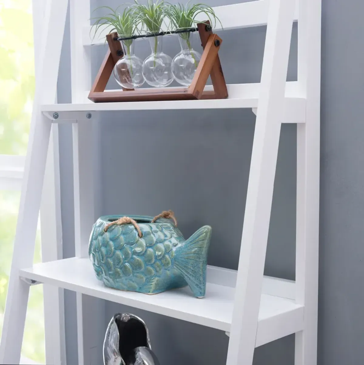 Jillian Bookcase - White