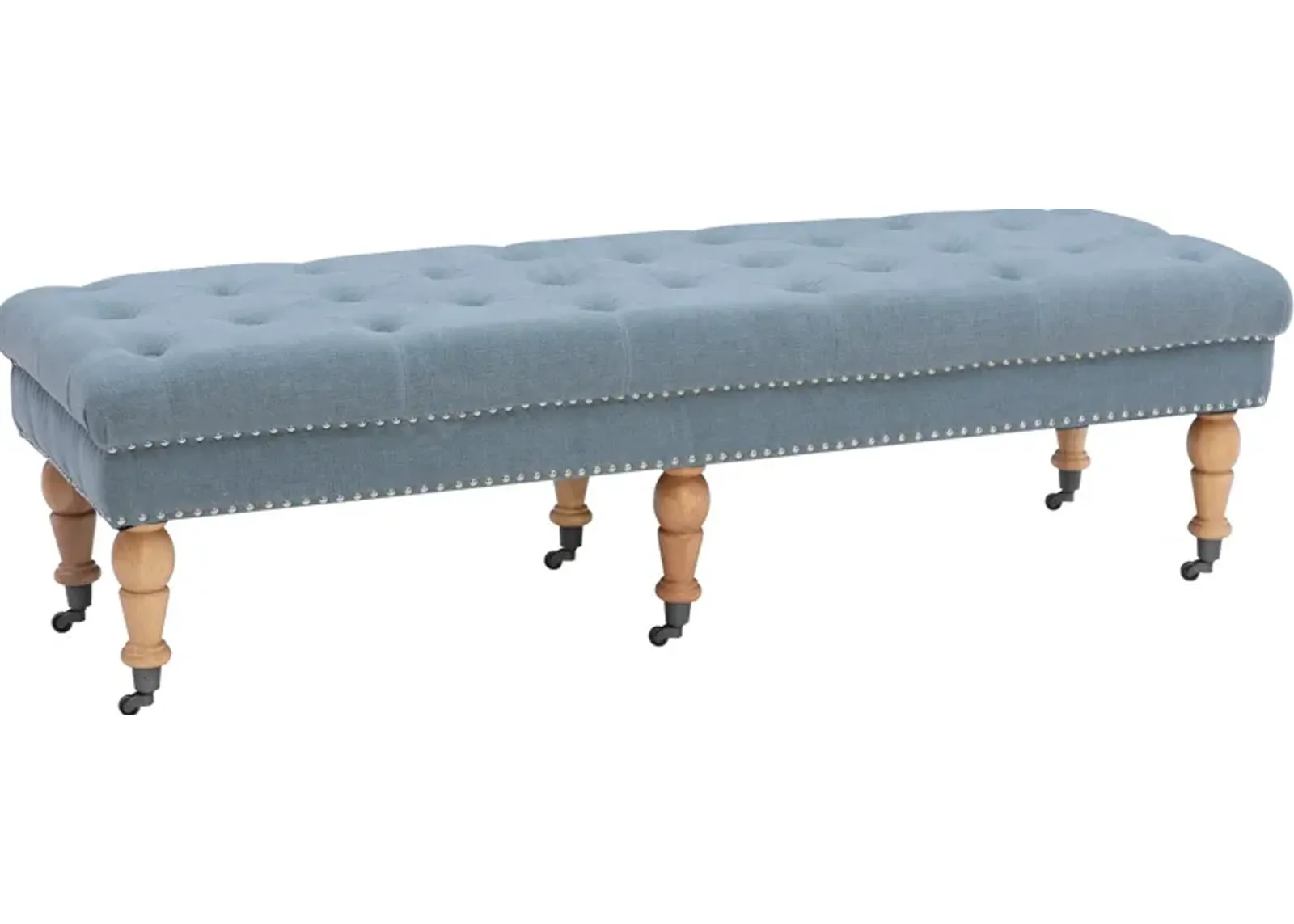 Cynthia 62" Bench - Blue