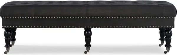 Cynthia 62" Bench - Charcoal