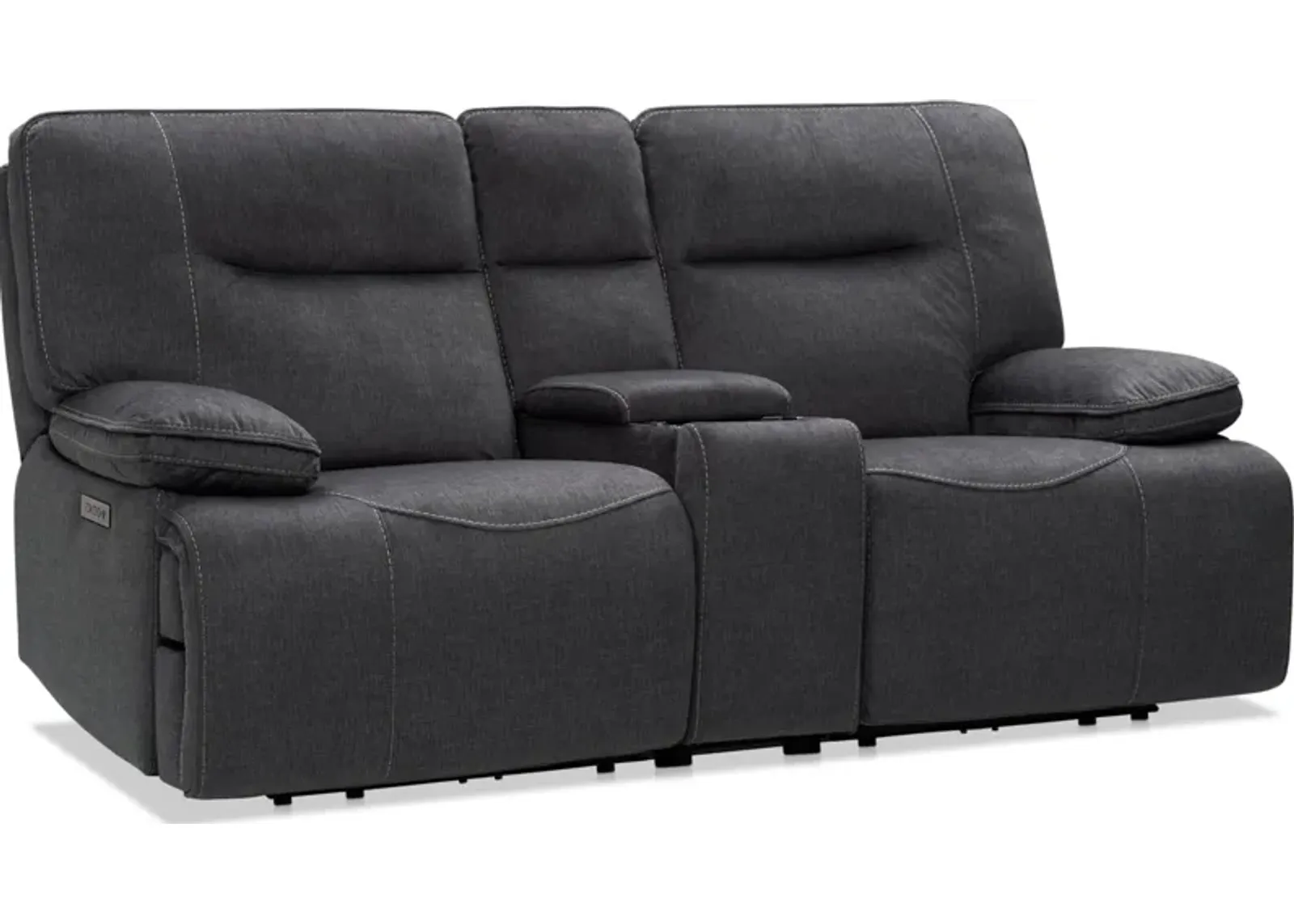 Warner Dual-Power Reclining Loveseat