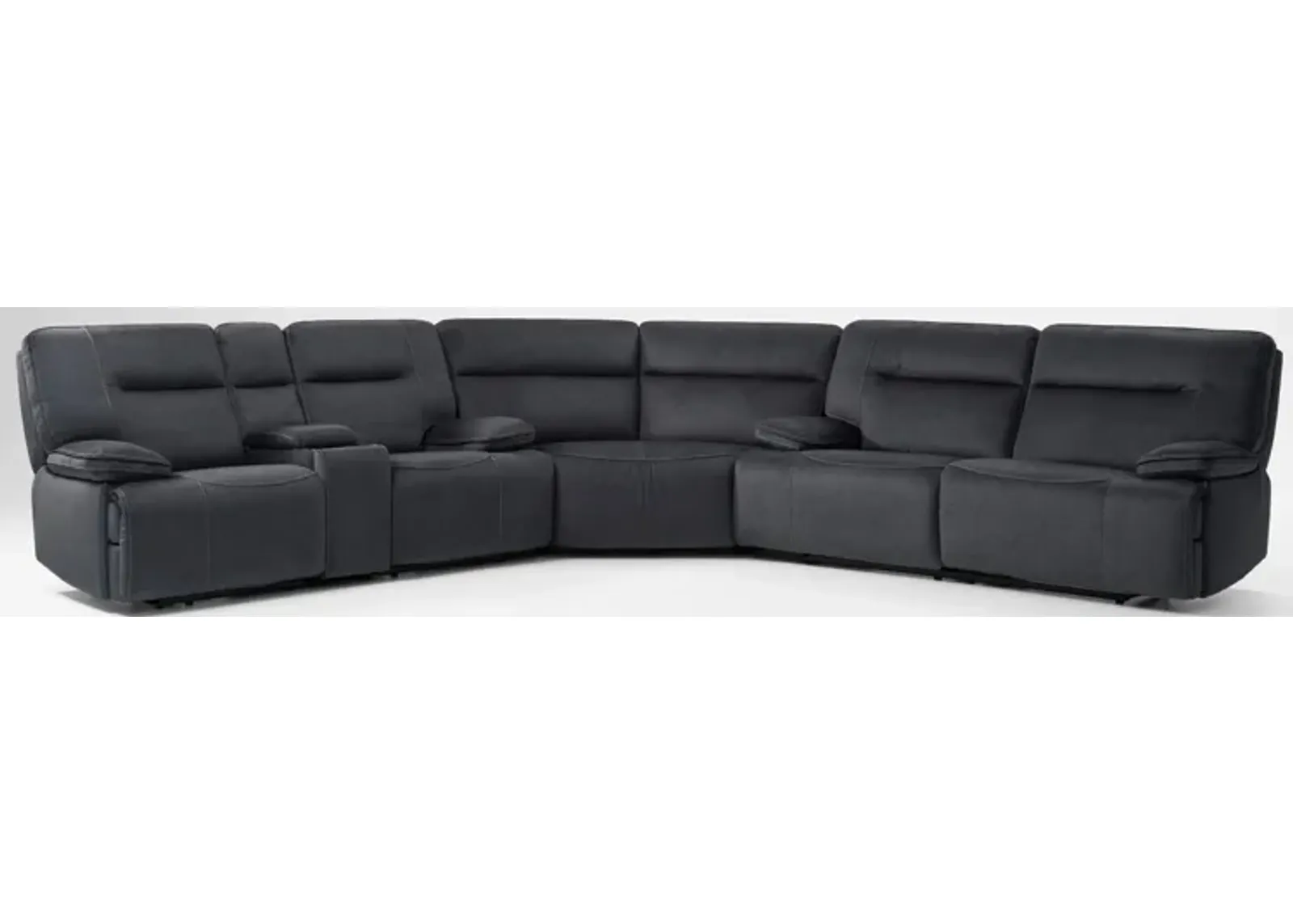 Warner 3-Piece Manual Reclining Sectional