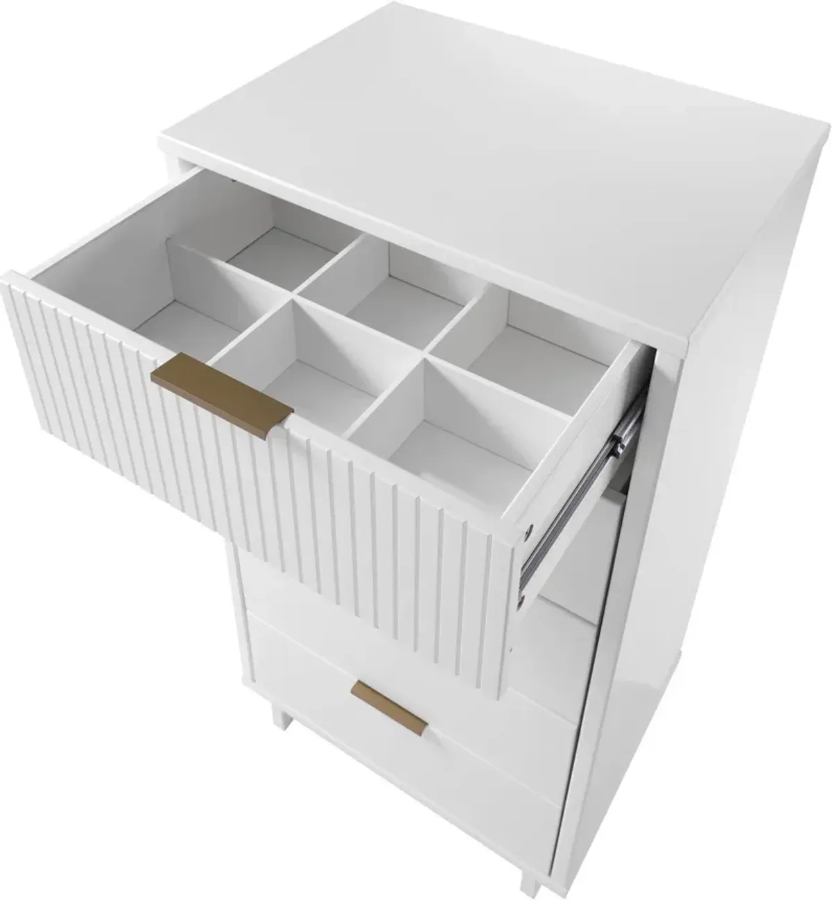 Kenya Narrow Chest - White