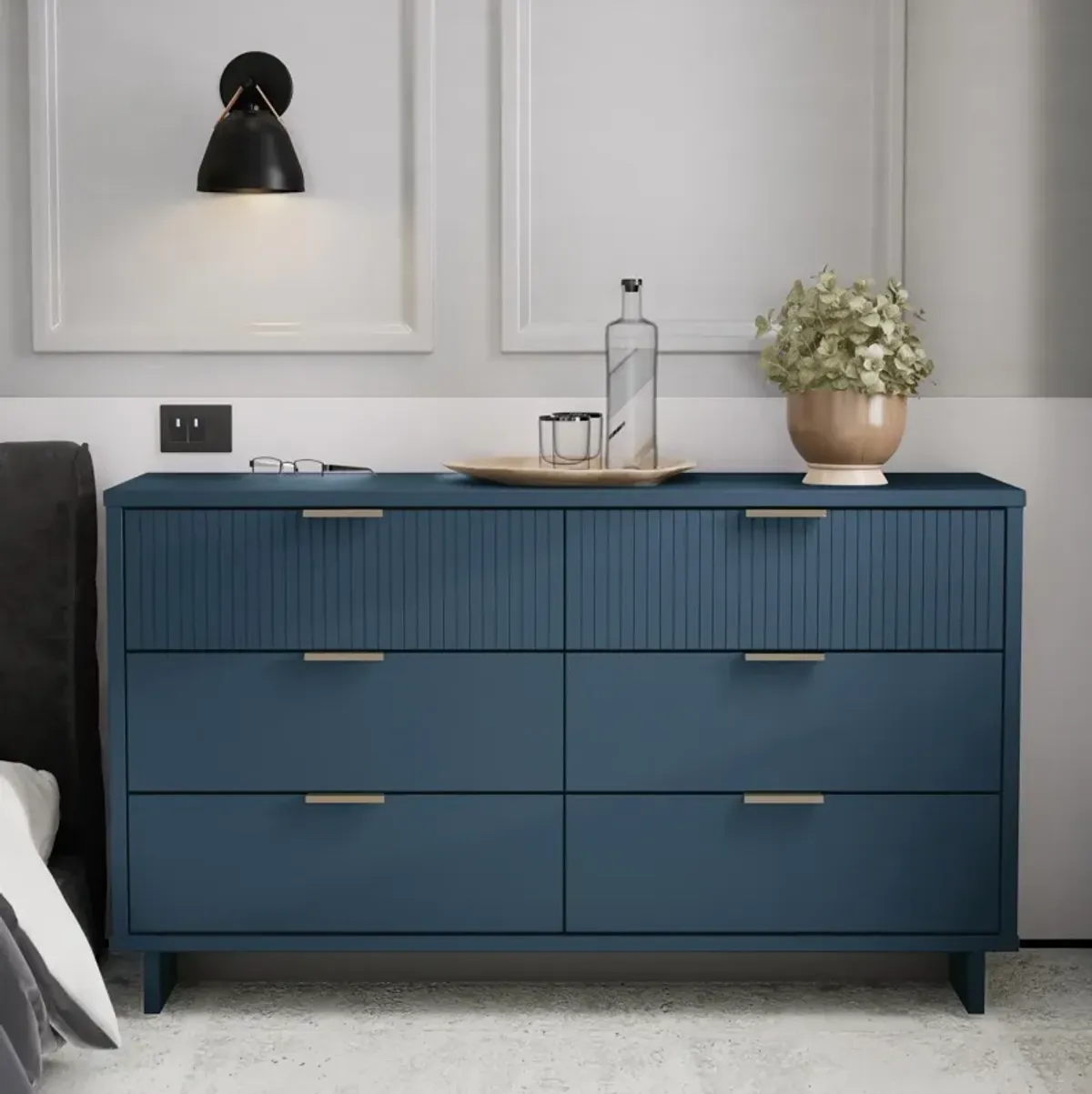 Kenya Dresser - Midnight Blue