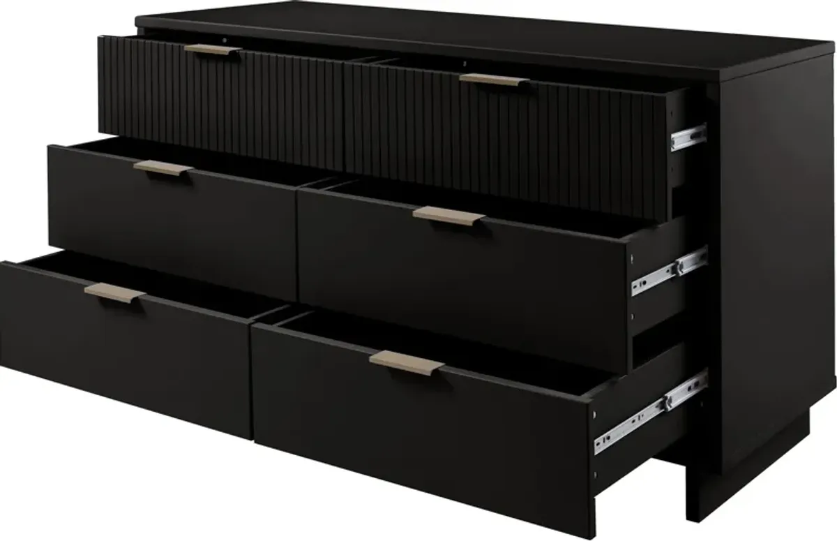 Kenya Dresser - Black