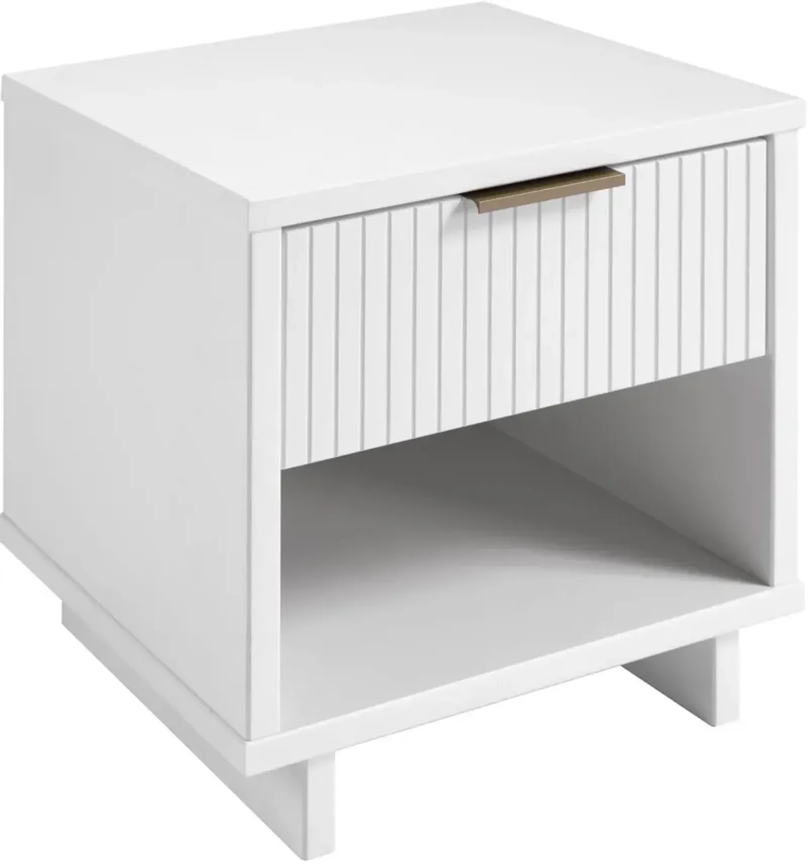 Kenya Nightstand - White