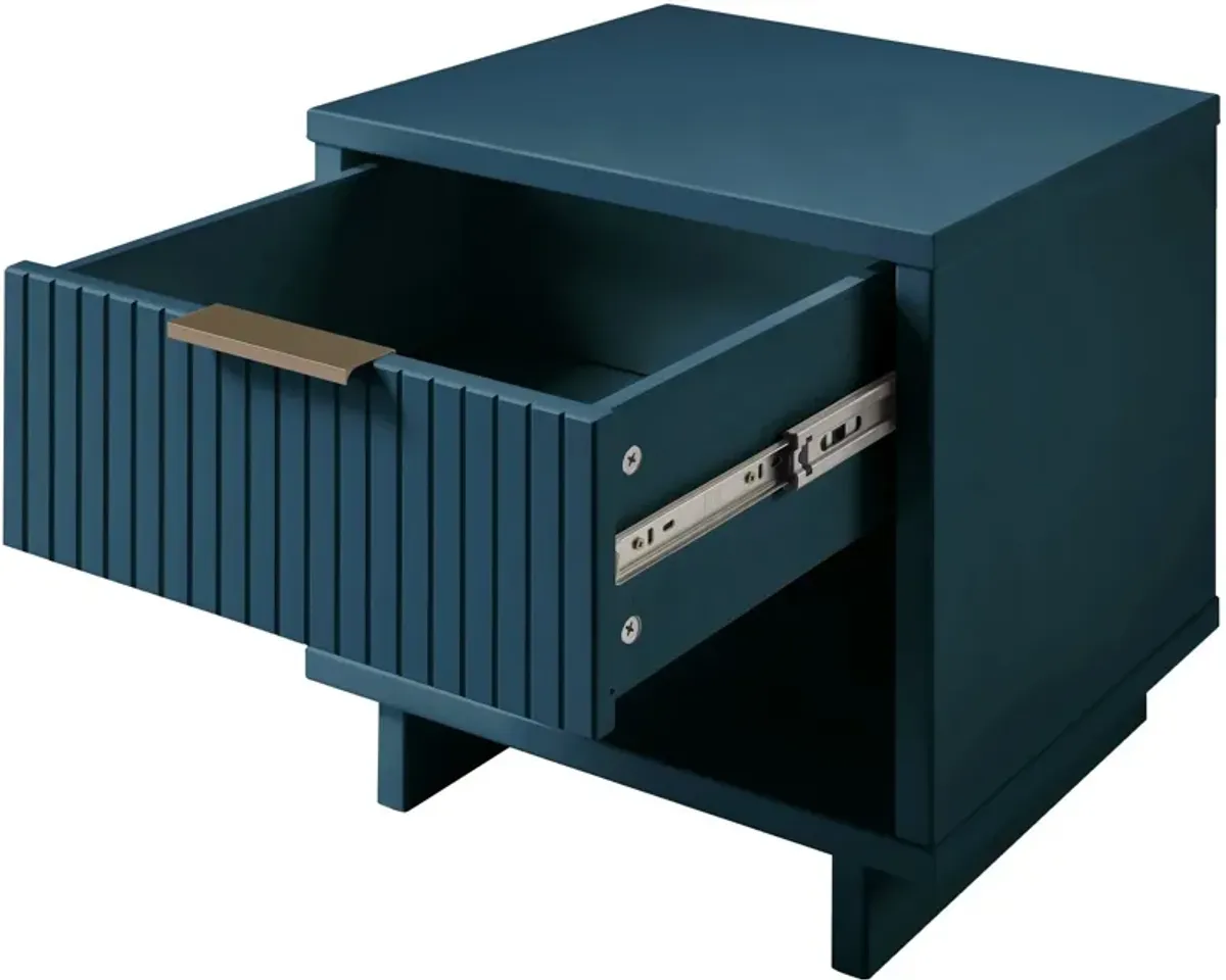 Kenya Nightstand - Midnight Blue