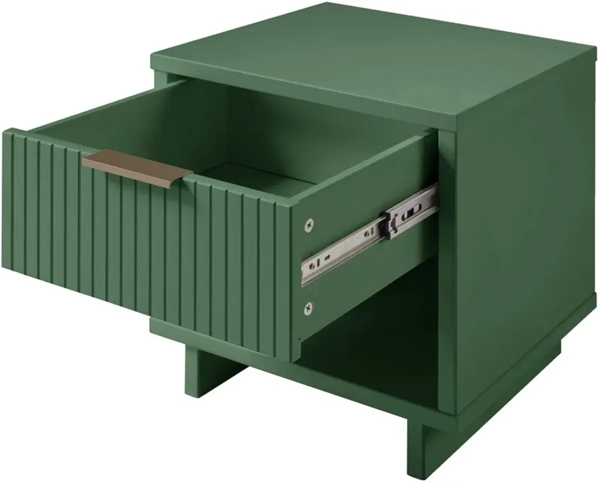 Kenya Nightstand - Sage Green