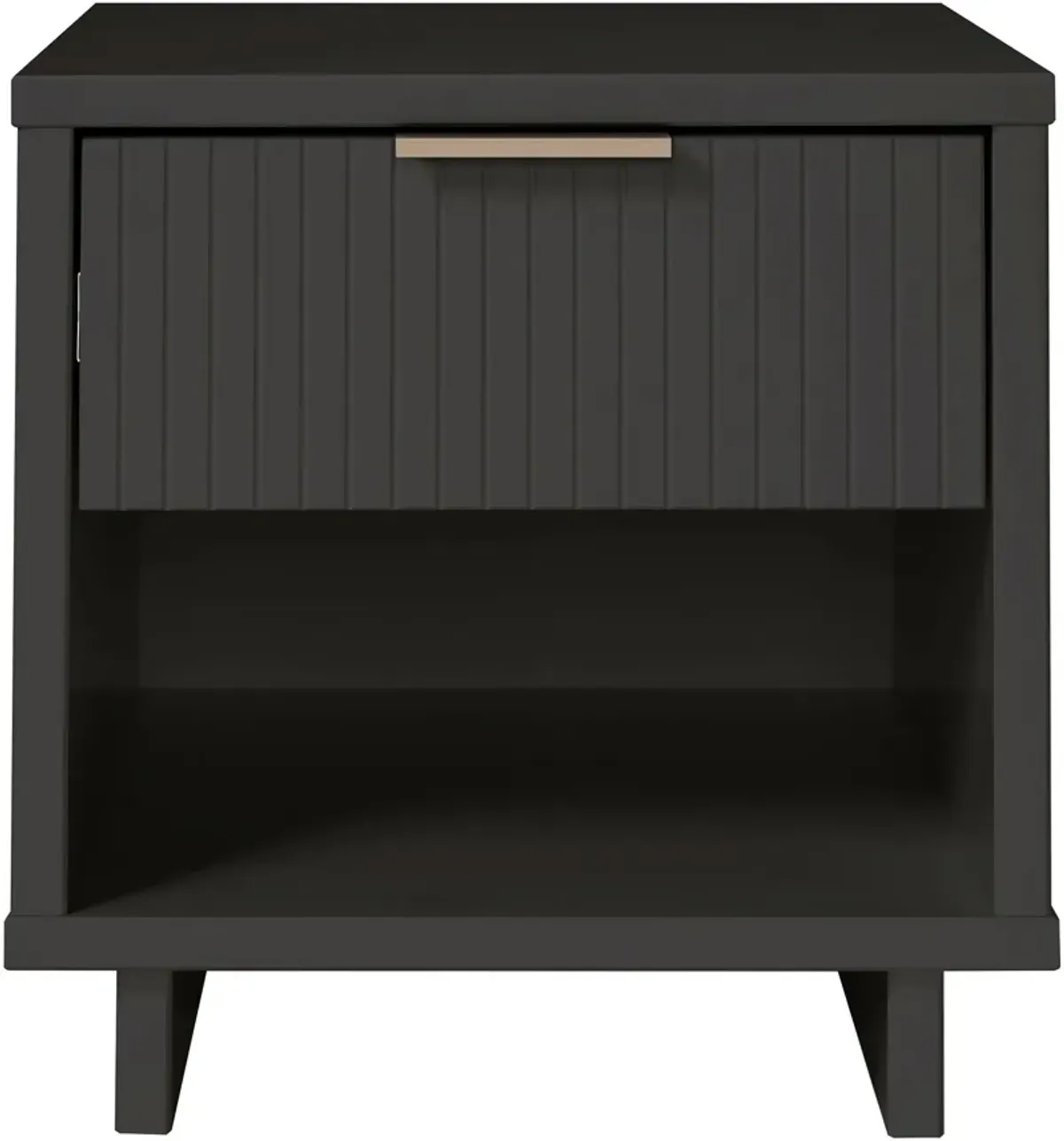 Kenya Nightstand - Dark Grey