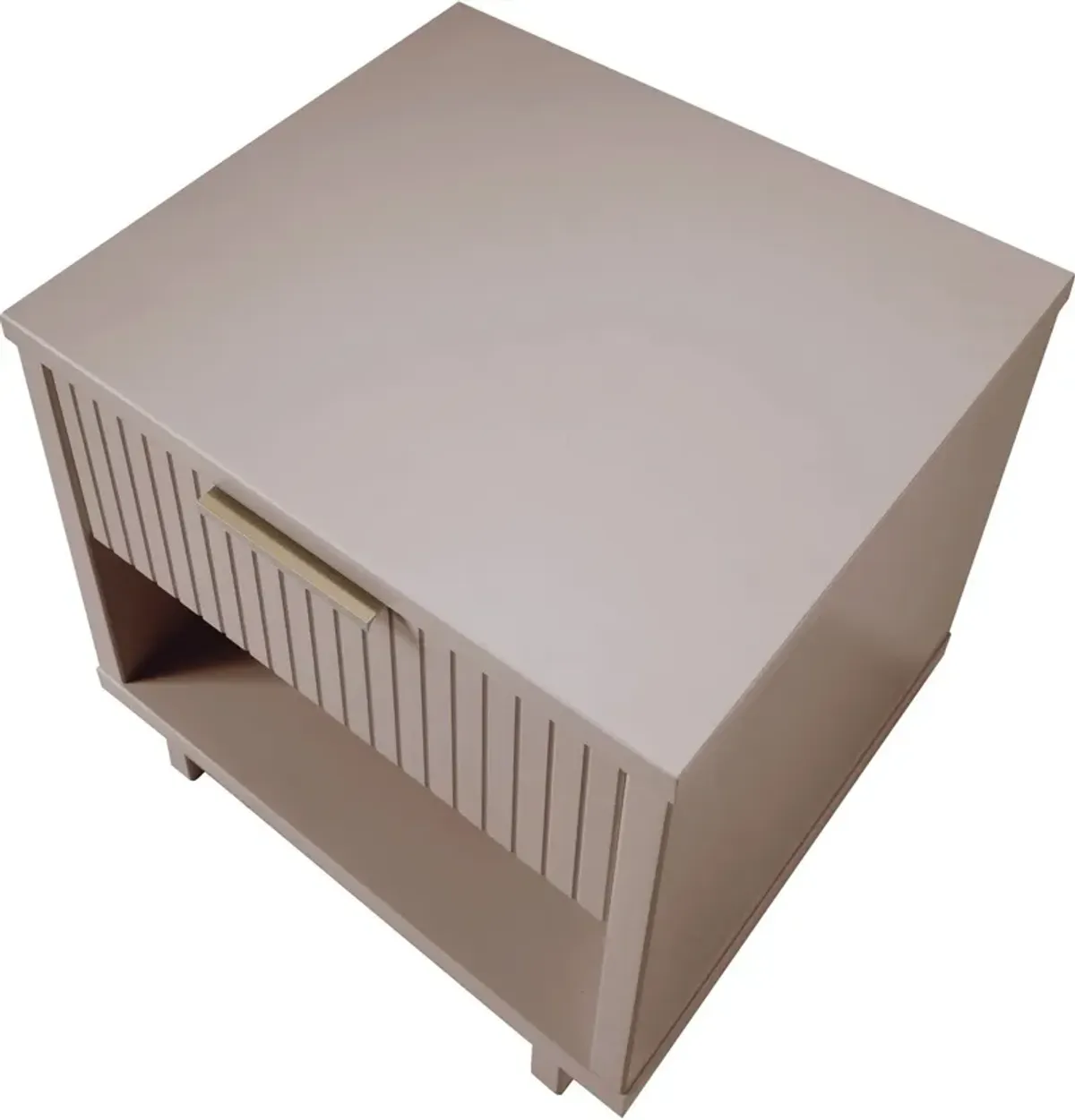 Kenya Nightstand - Light Grey