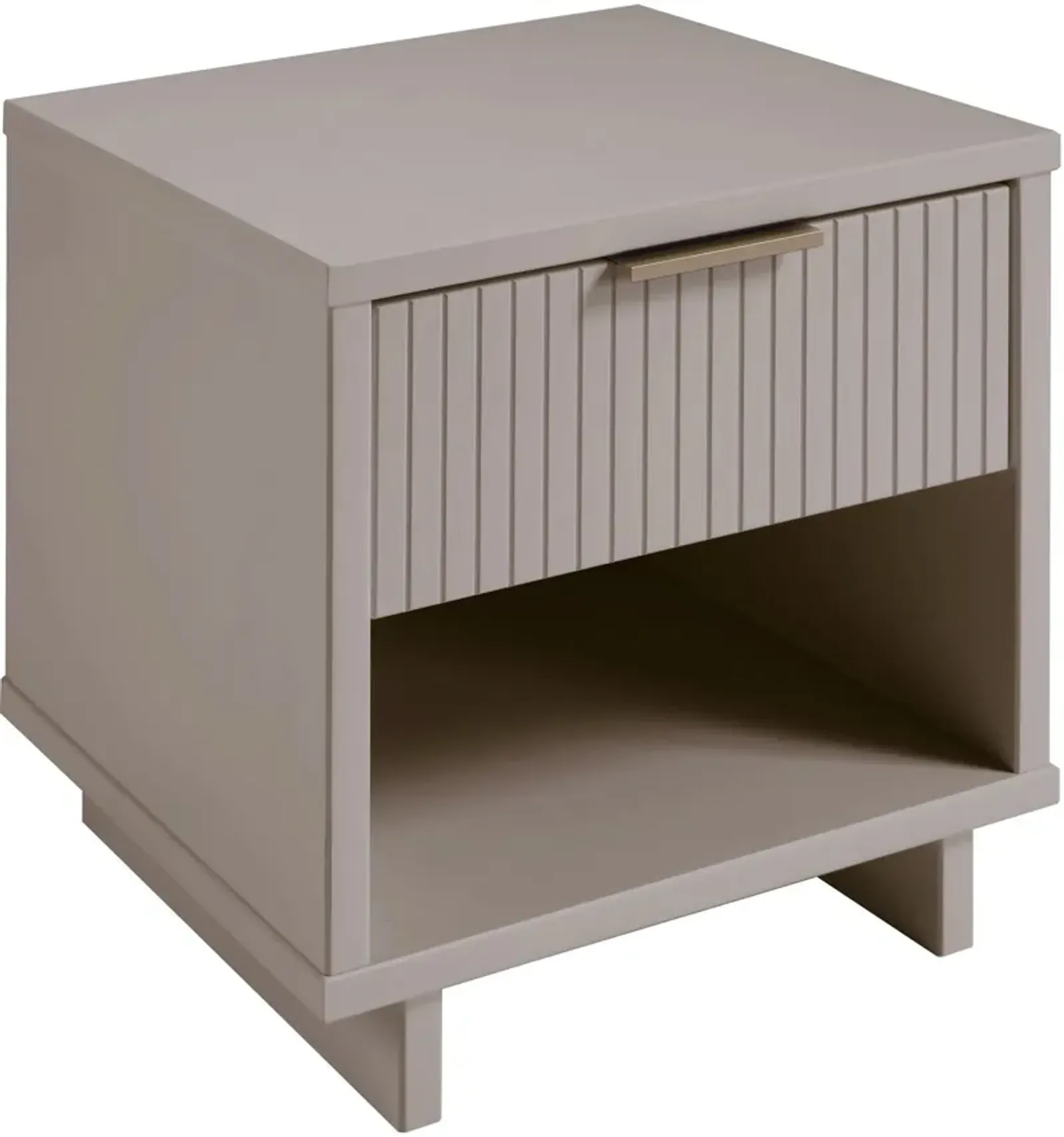 Kenya Nightstand - Light Grey