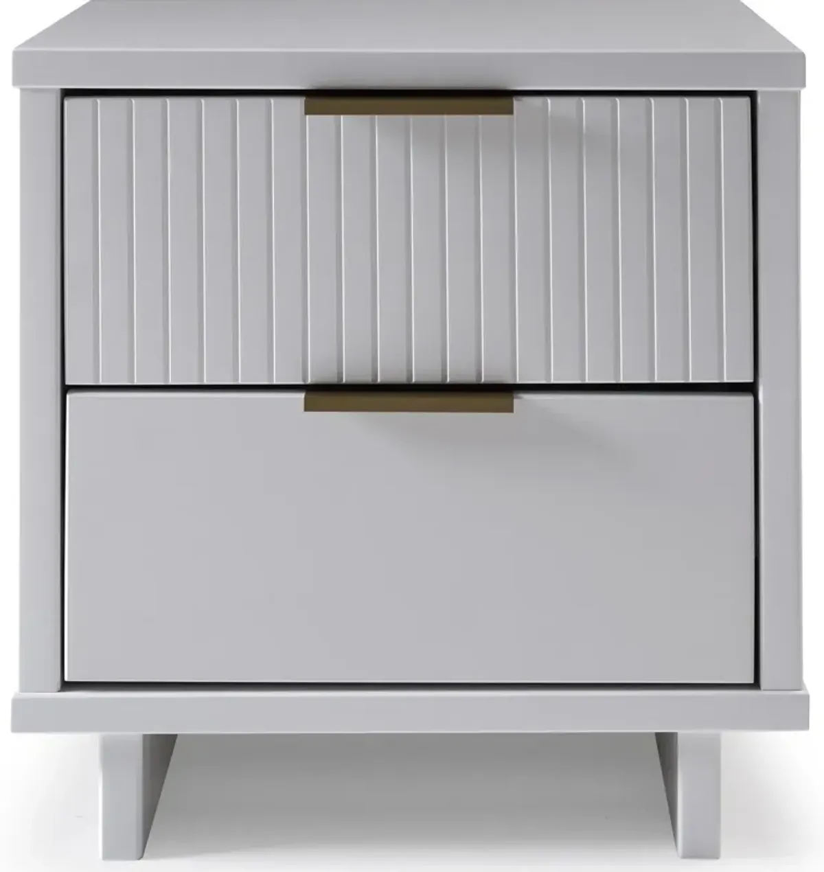 Kenya 2 Drawer Nightstand - White