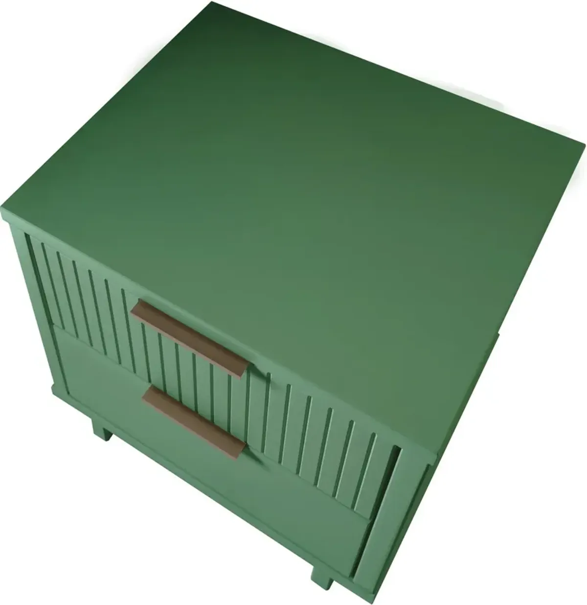 Kenya 2 Drawer Nightstand - Sage Green