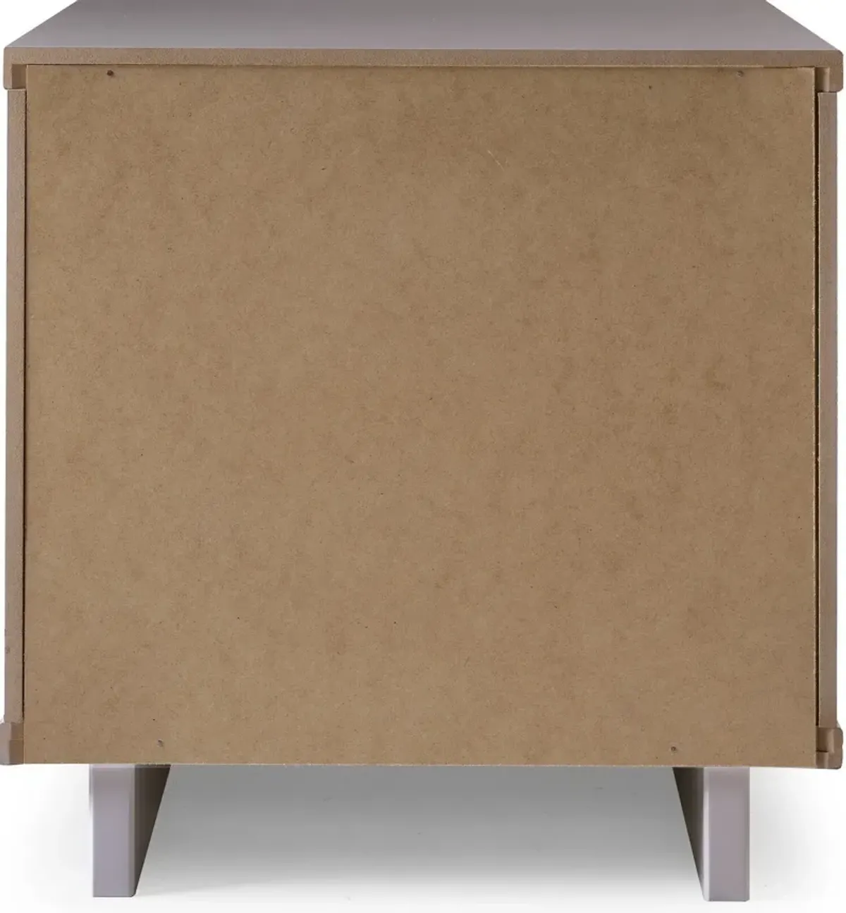 Kenya 2 Drawer Nightstand - Light Grey