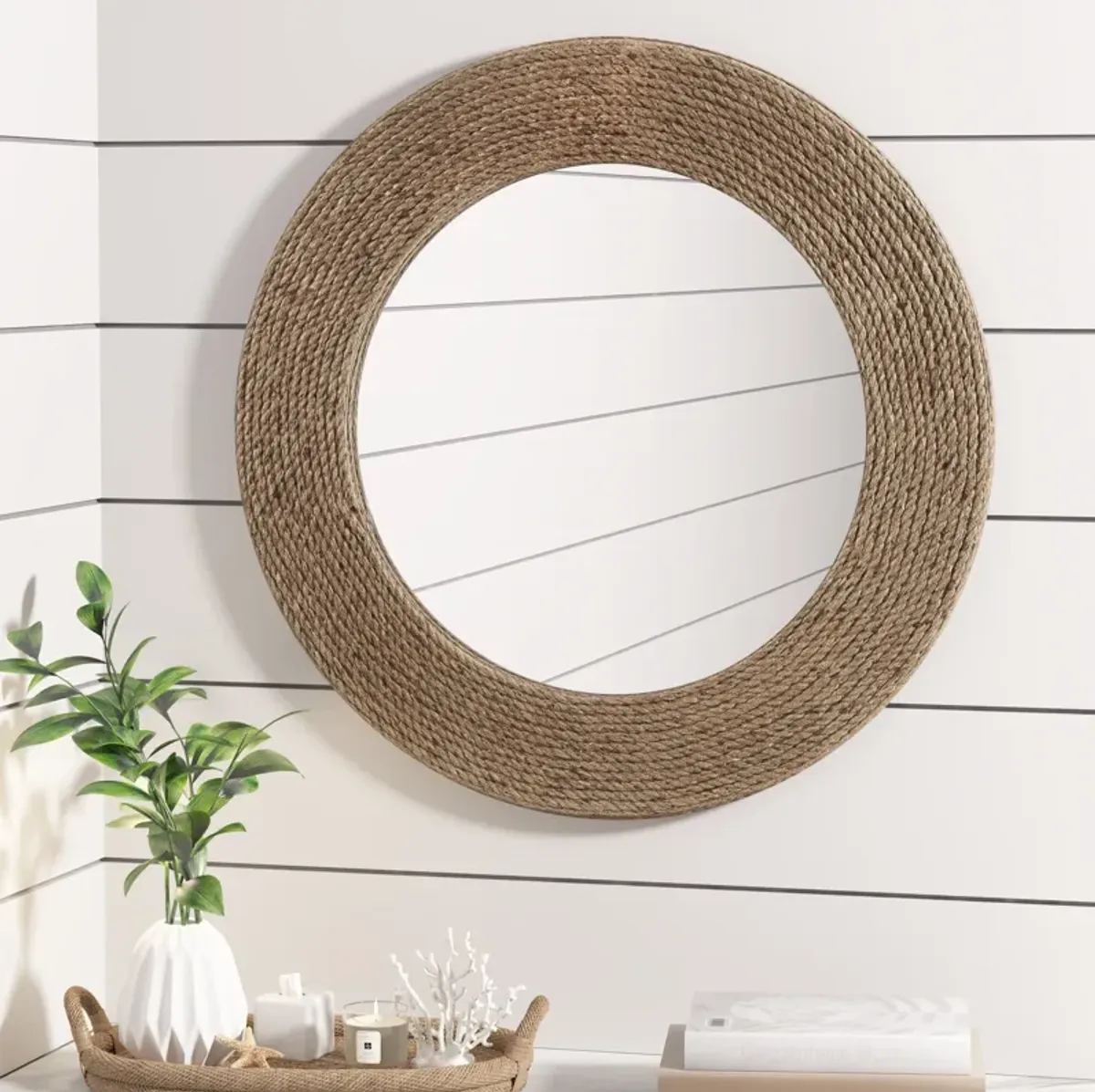 Calvin 26'' x 26'' Wall Mirror