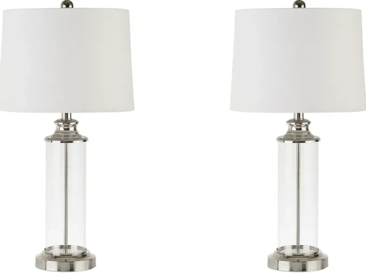 Calhoun 26'' Table Lamp - Silver