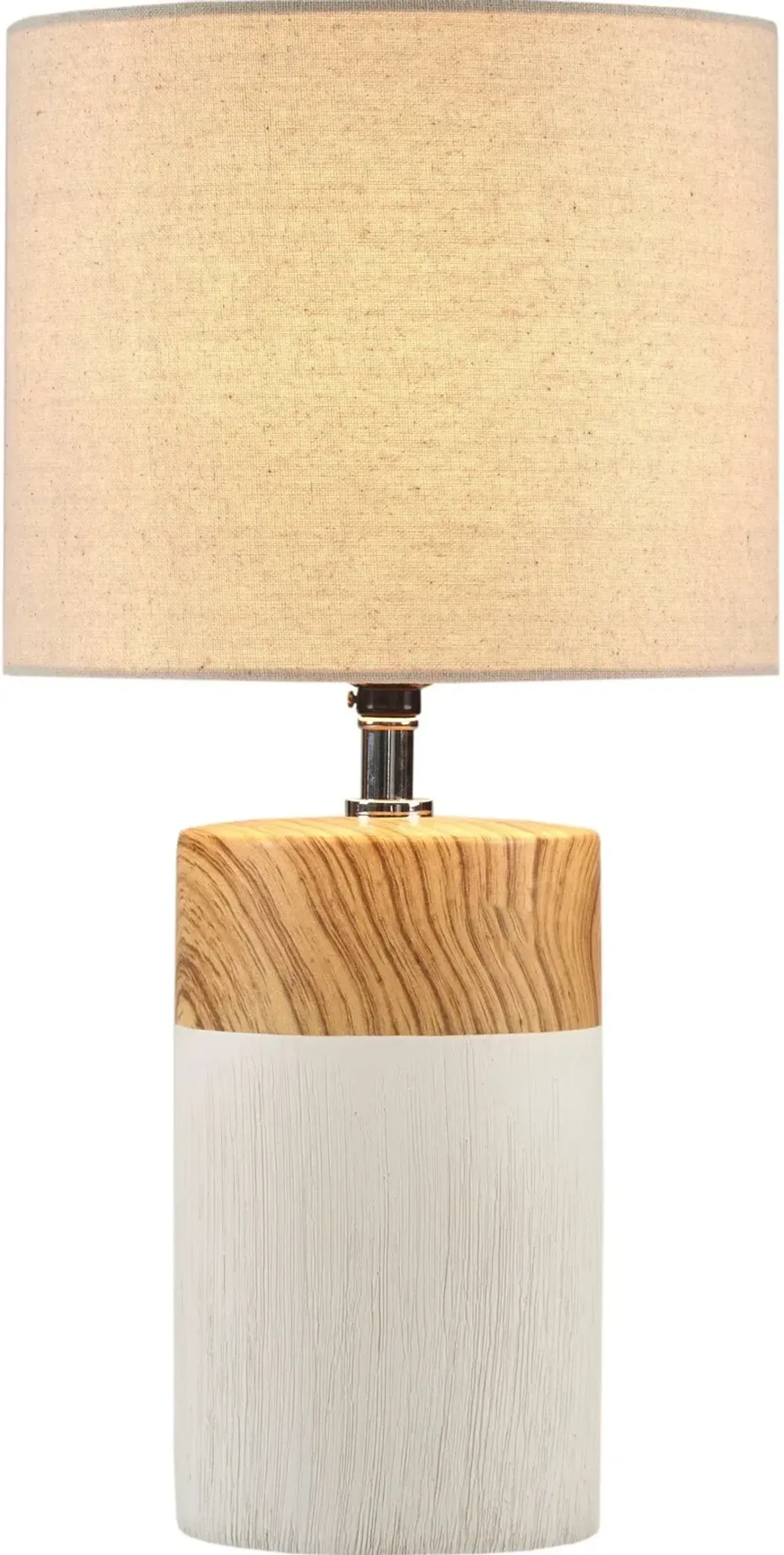 Zanita 17'' Table Lamp - White