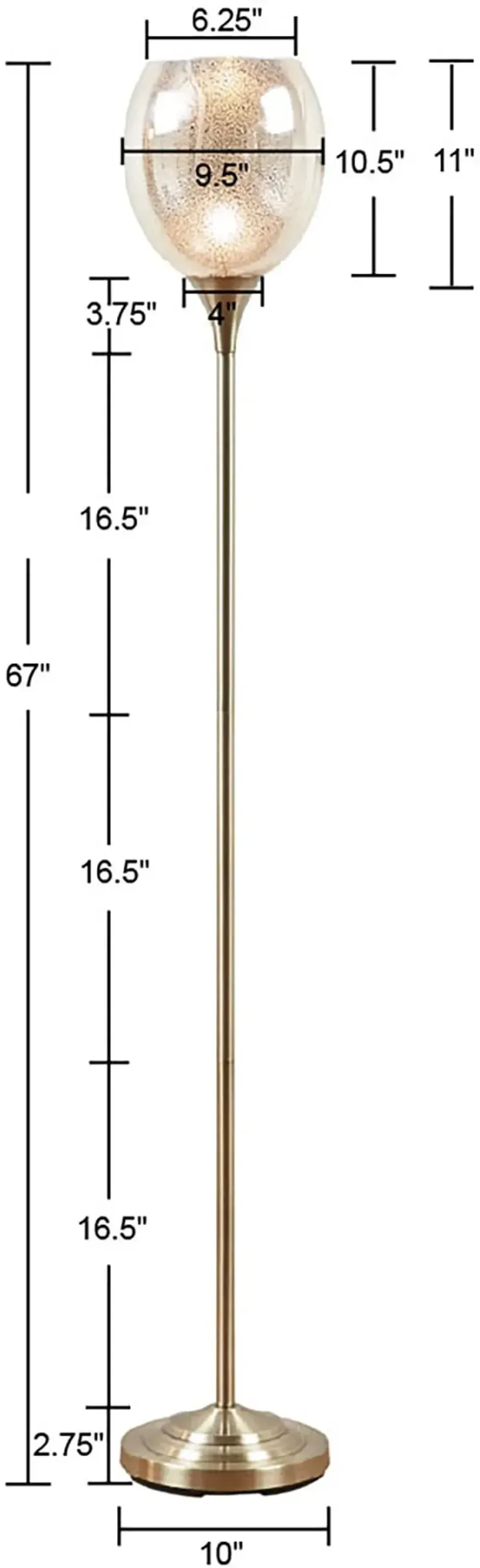 Aster 67'' Floor Lamp