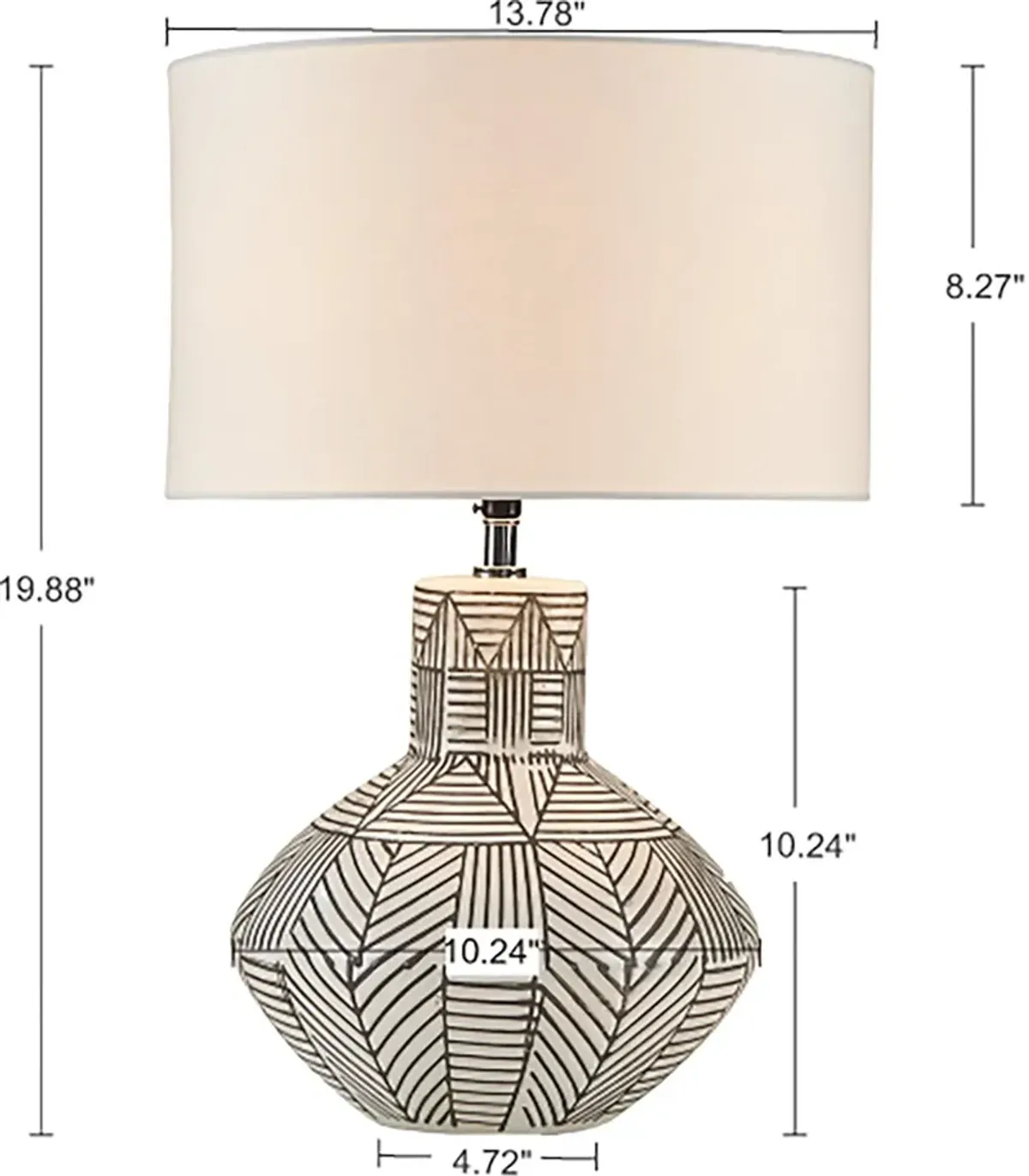 Indio 20'' Table Lamp