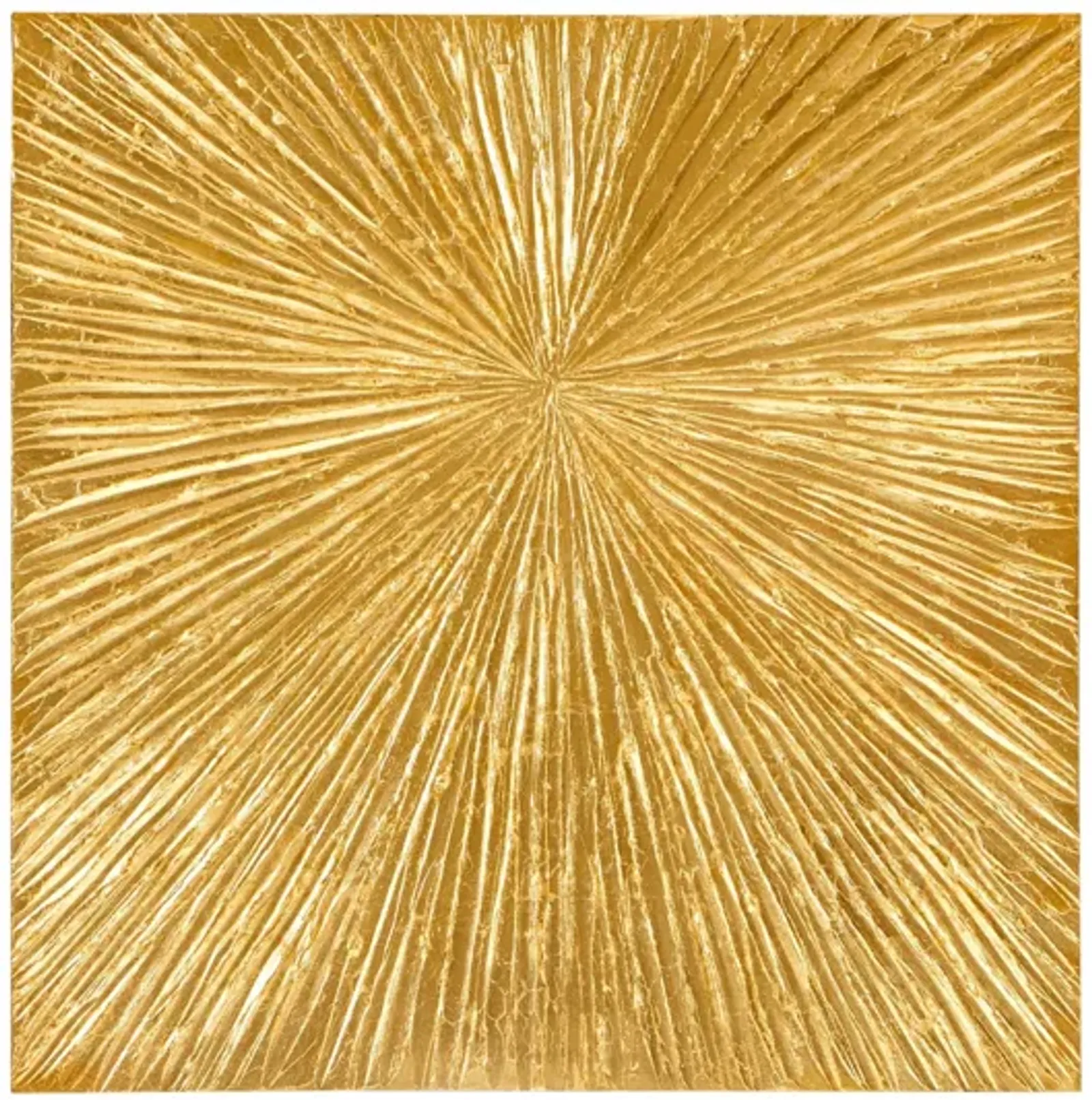 Resin 30'' x 30'' Wall Art Set - Gold