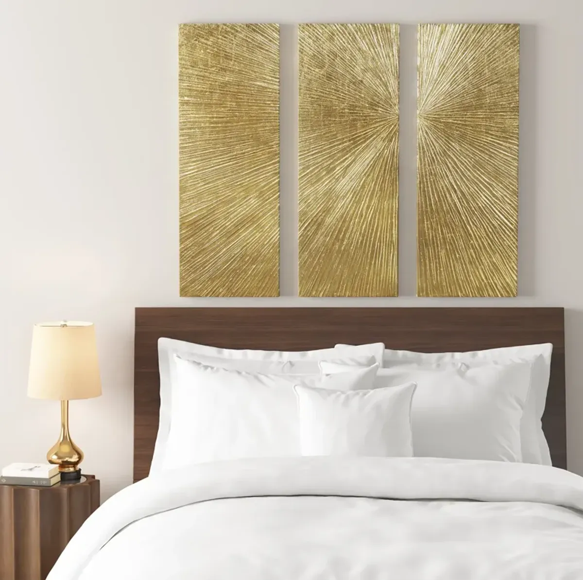 Resin 3-Piece 45'' x 15'' Wall Art Set