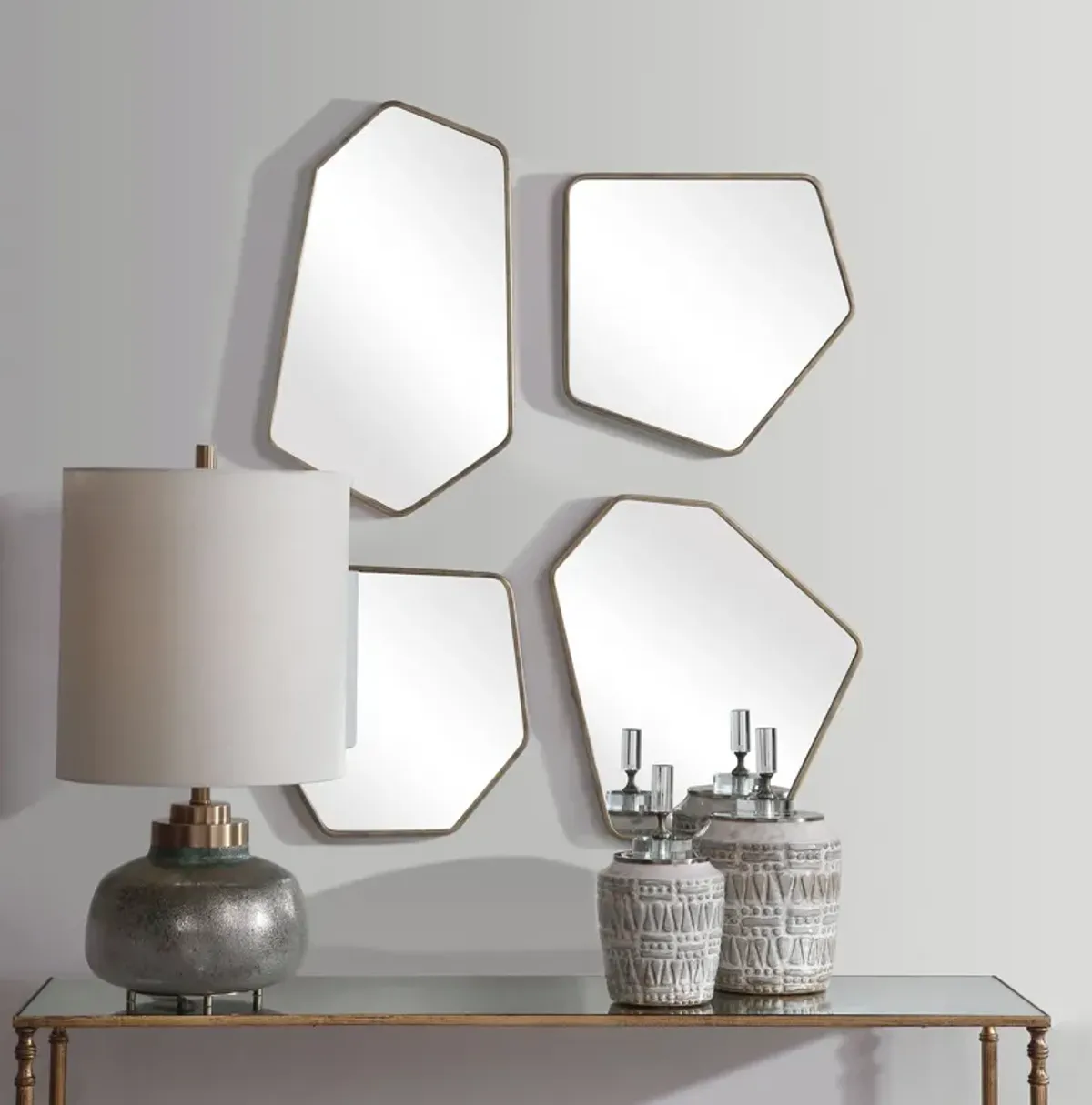 Pebbles 20'' x 12'' Wall Mirror