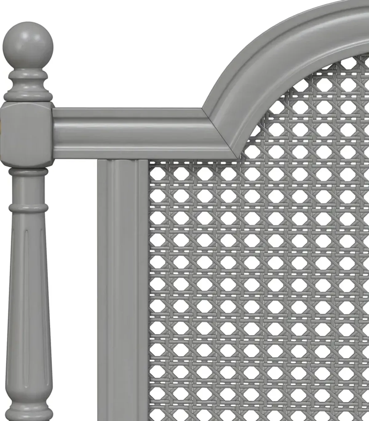 Zophia King Bed - Gray