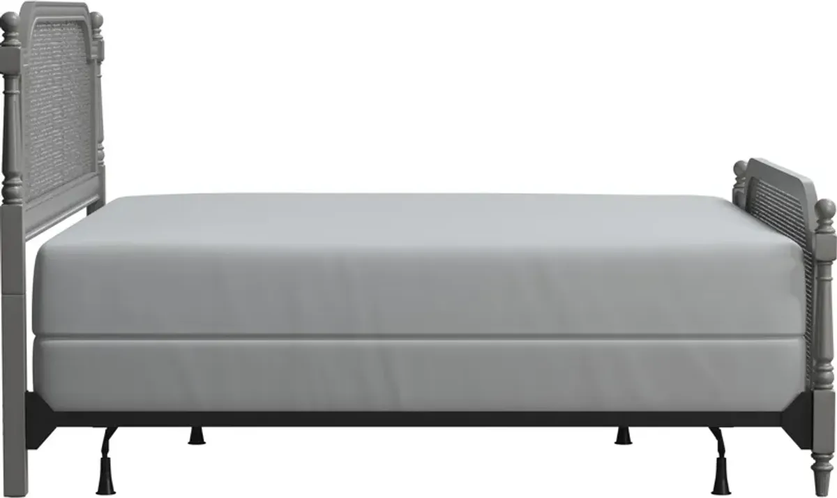 Zophia King Bed - Gray