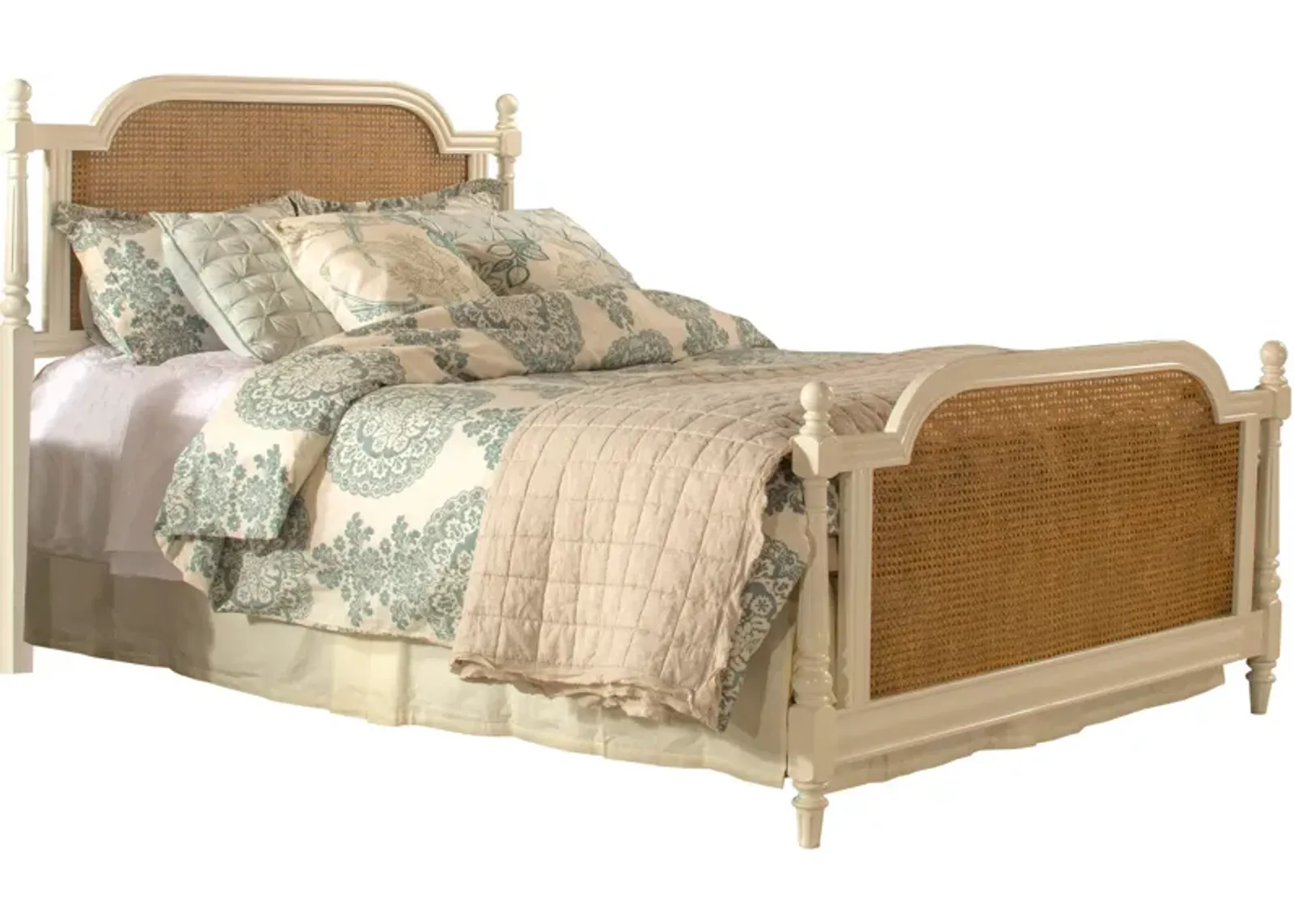 Zophia Queen Bed - Cream