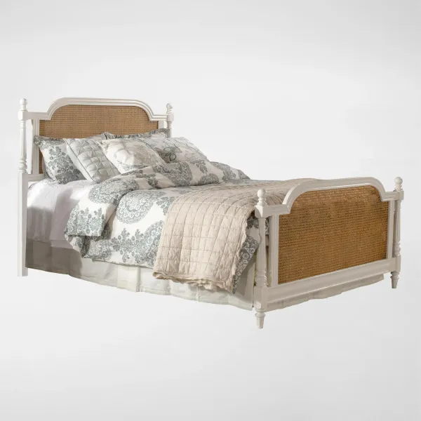 Zophia Queen Bed - Cream