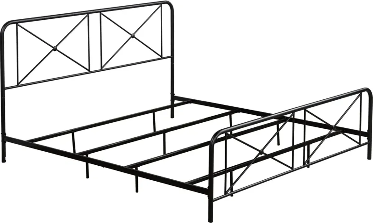 Mercer King Bed - Black