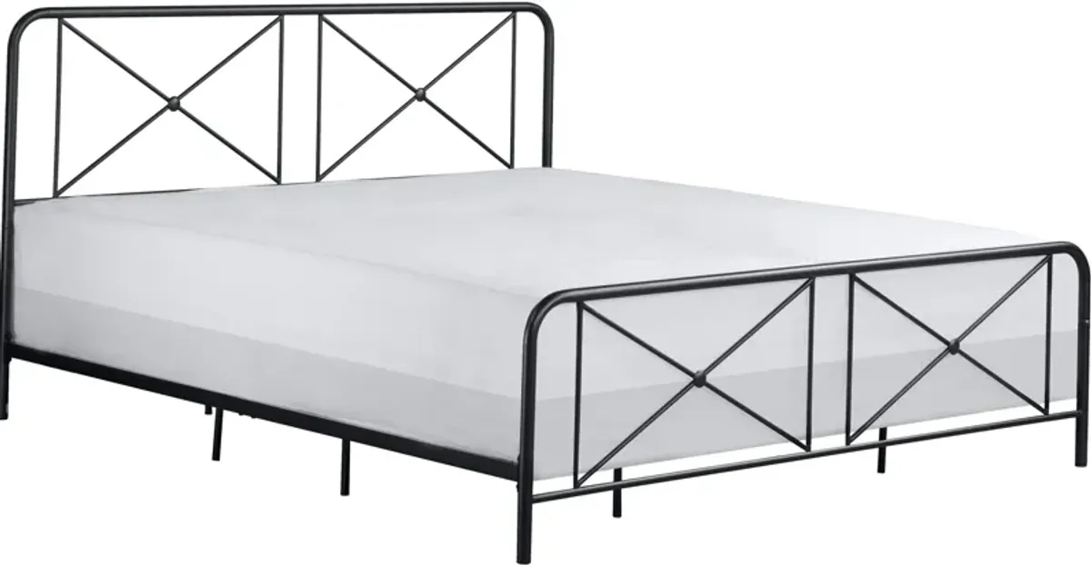 Mercer King Bed - Black