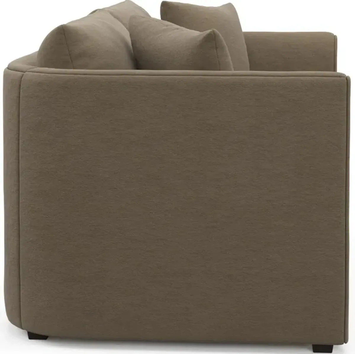 Benji Foam Comfort Loveseat - Merrimac Brownstone