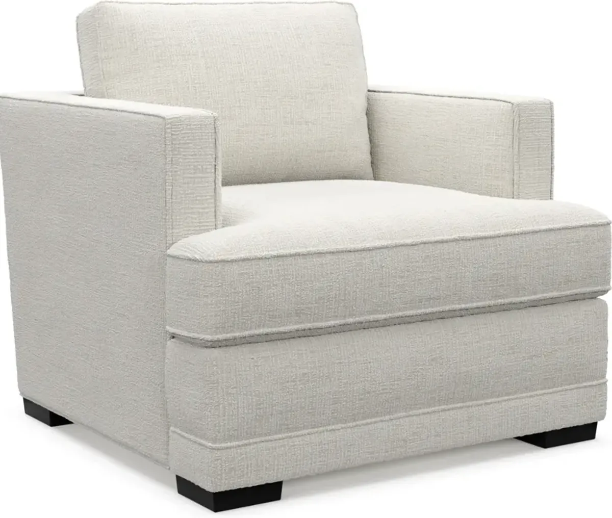 Pembroke Hybrid Comfort Sofa, Loveseat, and Chair Set - Bantu Pearl