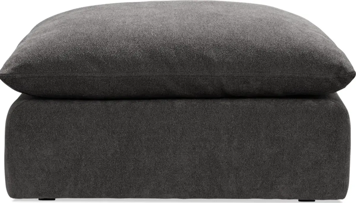 Lola Ottoman - Charcoal