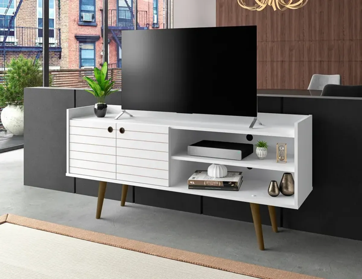 Marlo 54" TV Stand - White