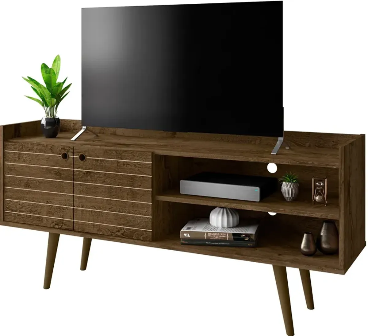 Marlo 54" TV Stand - Brown