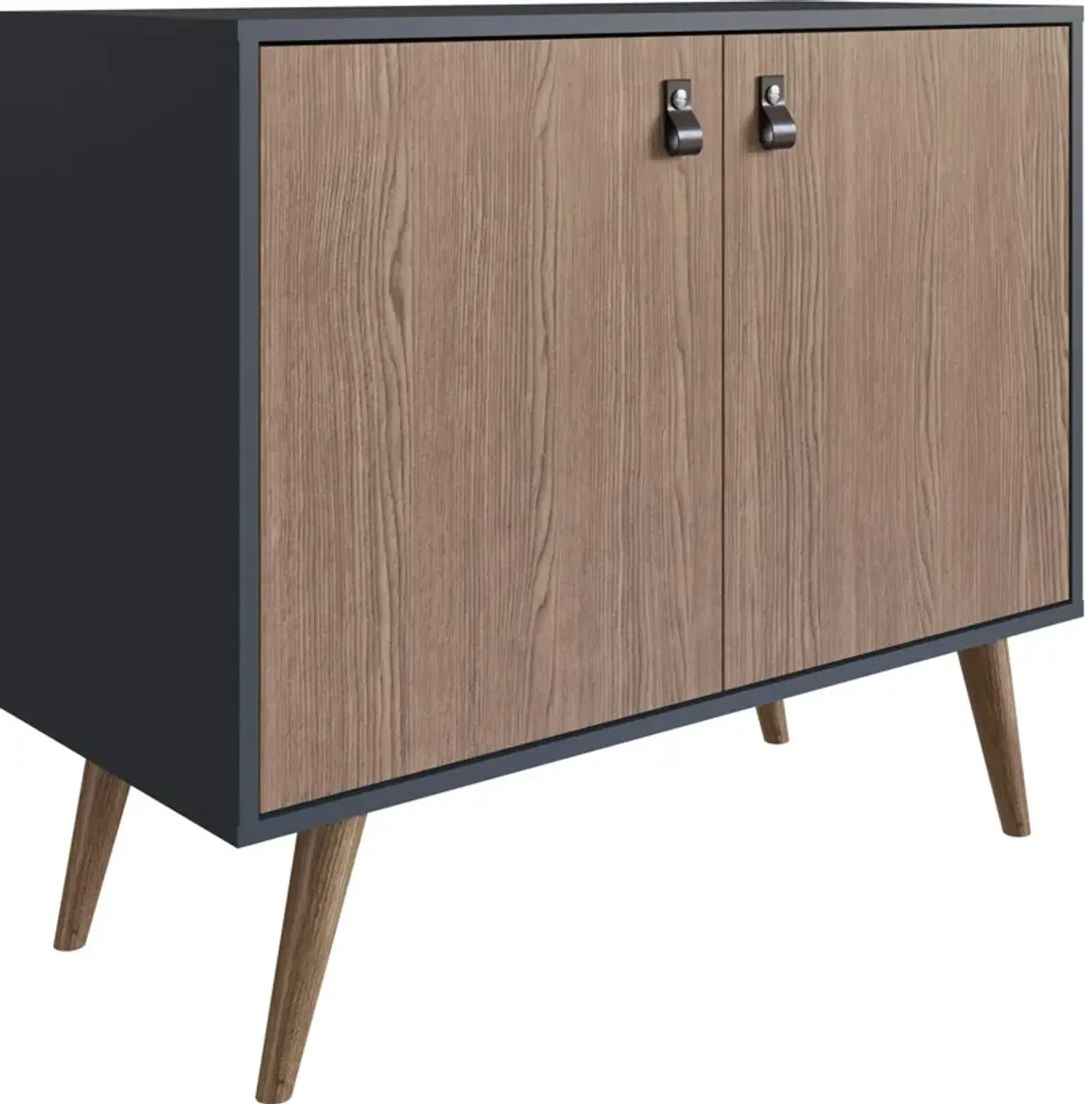 Nalda Accent Cabinet - Natural/Blue