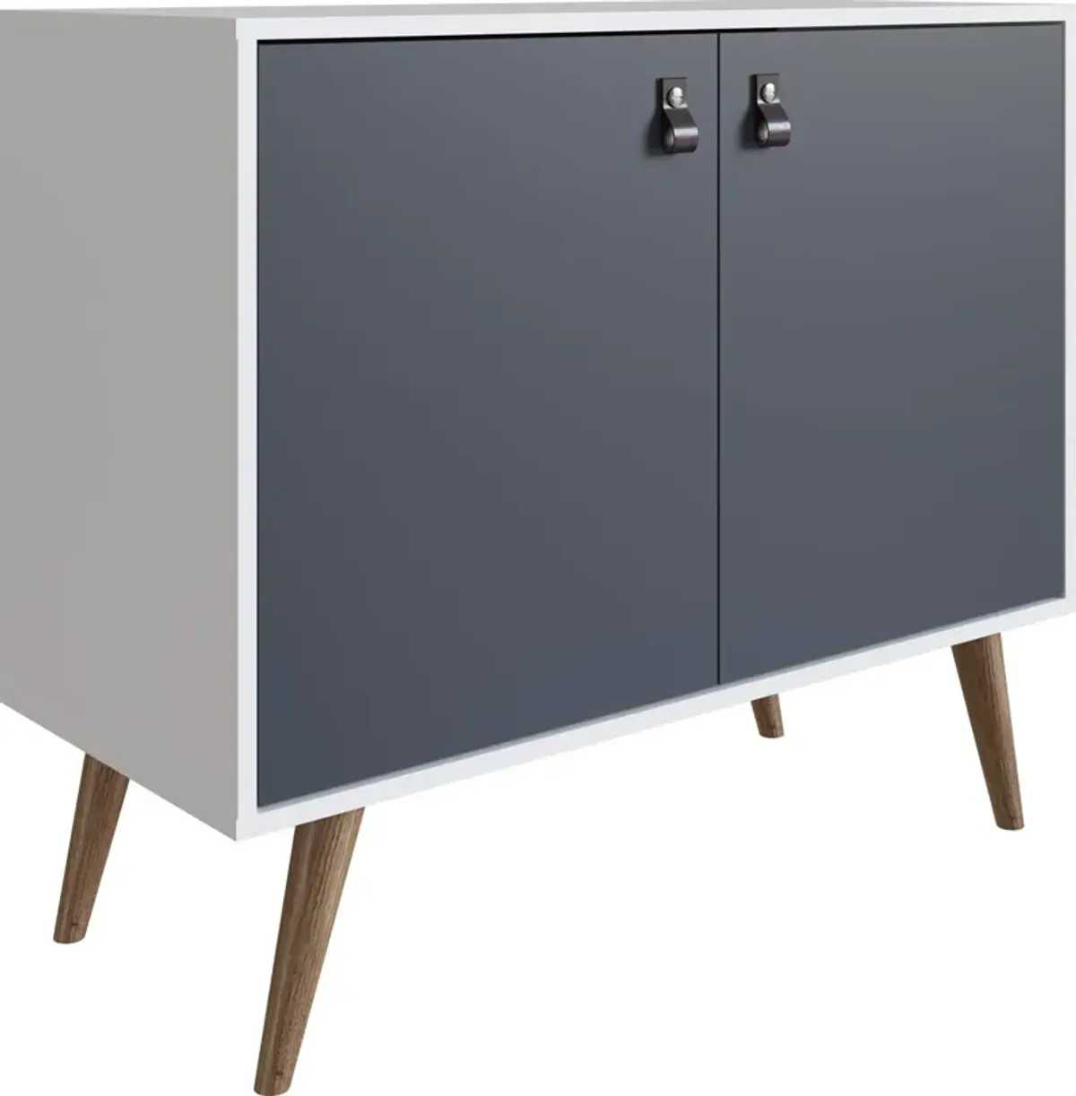 Nalda Accent Cabinet - Blue/White