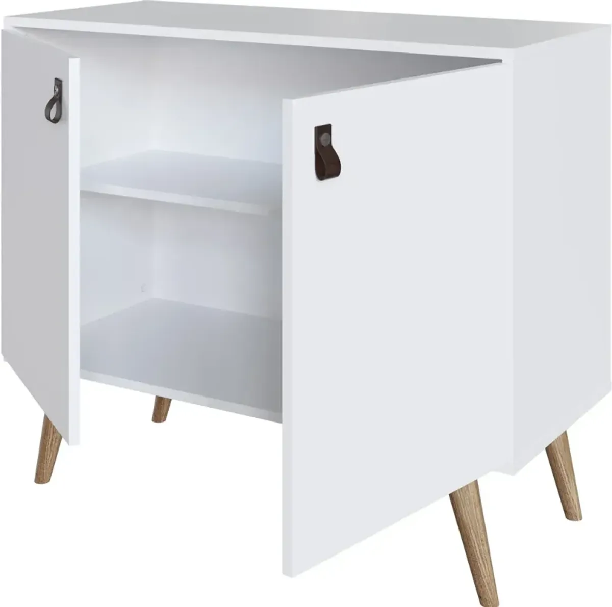 Nalda Accent Cabinet - White