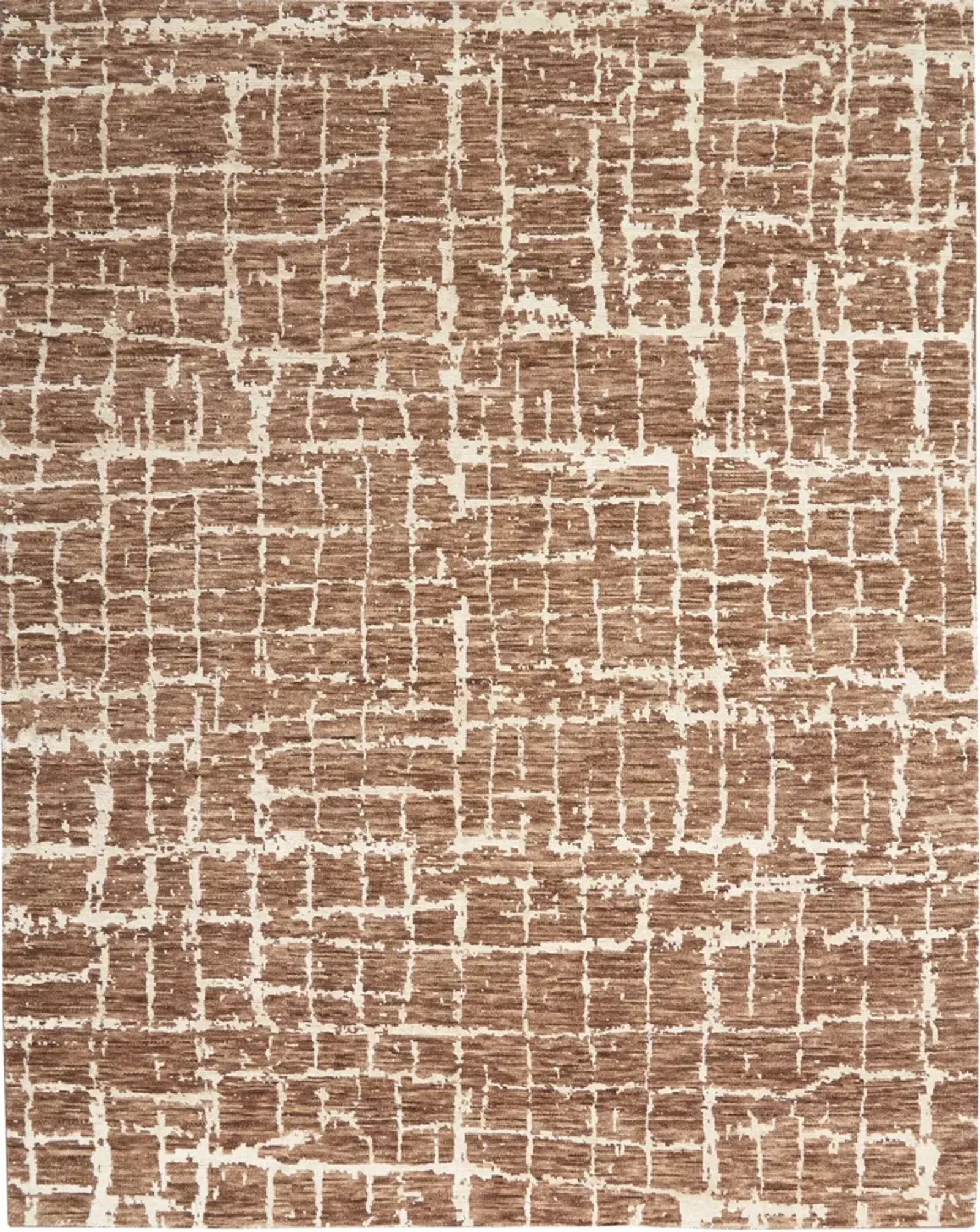 Roma 8' x 10' Area Rug - Mocha/Ivory