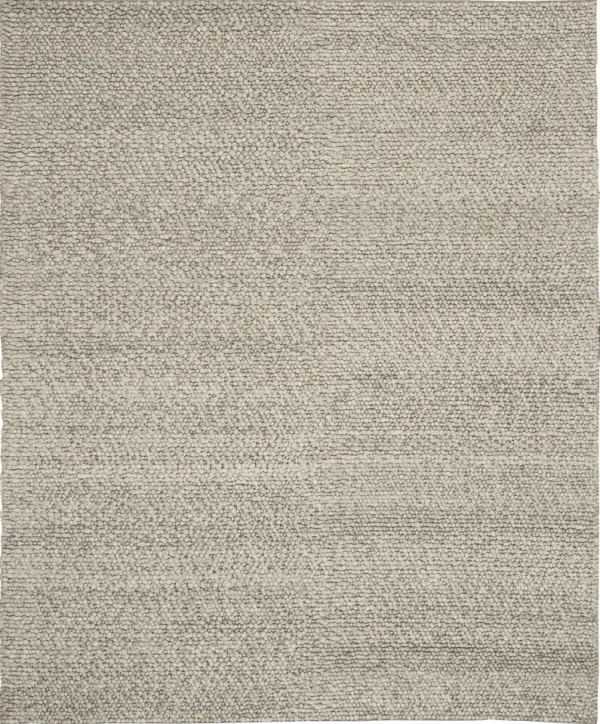 Nice 4' x 6' Area Rug - Gray/Ivory