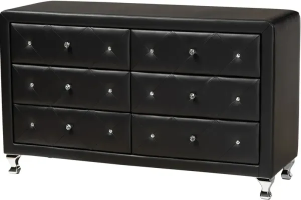 Journee Dresser - Black