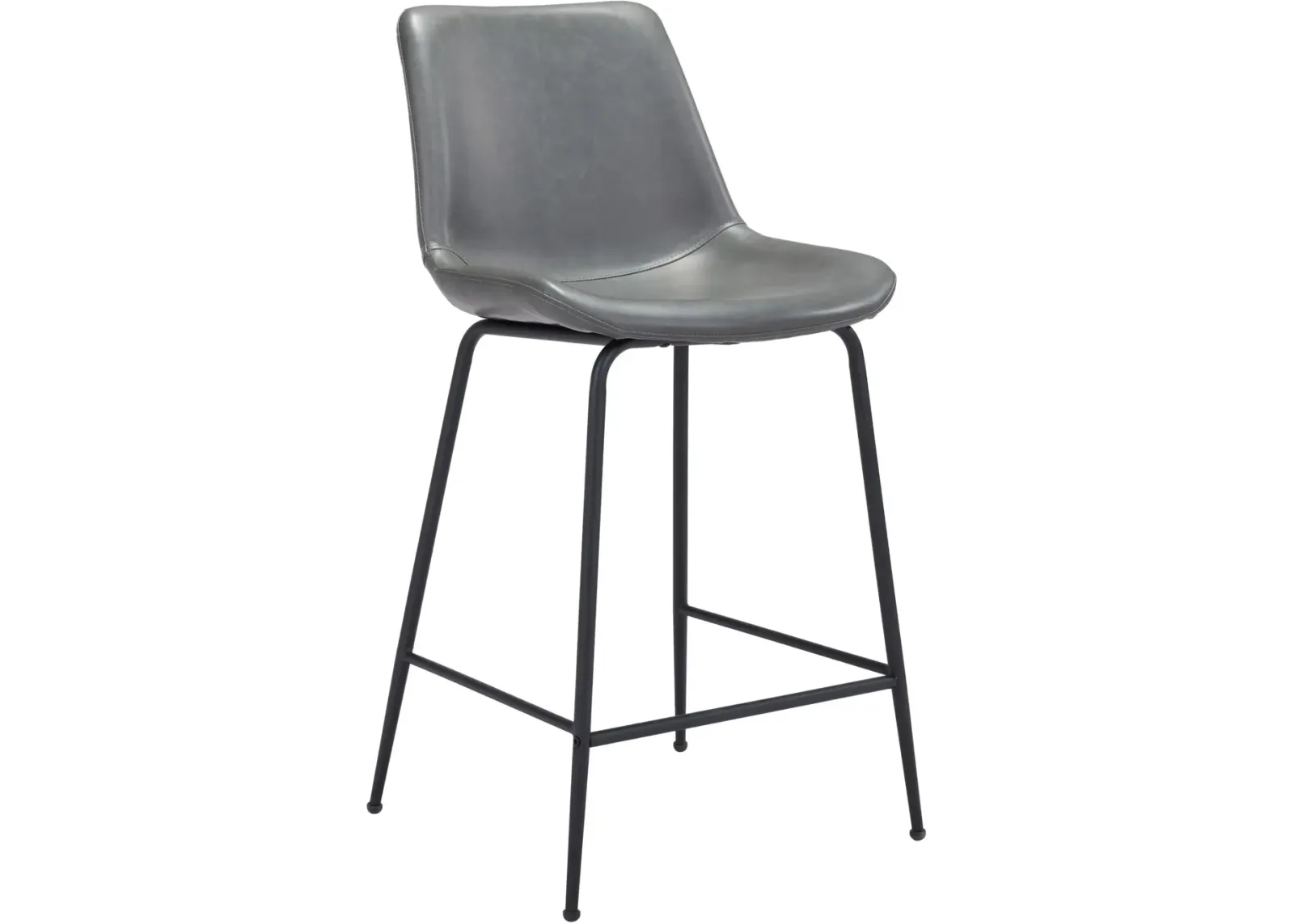 Xyon Counter-Height Stool - Gray